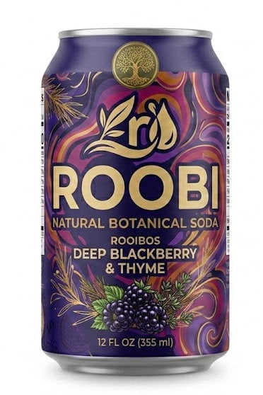 Deep Blackberry Botanical Soda